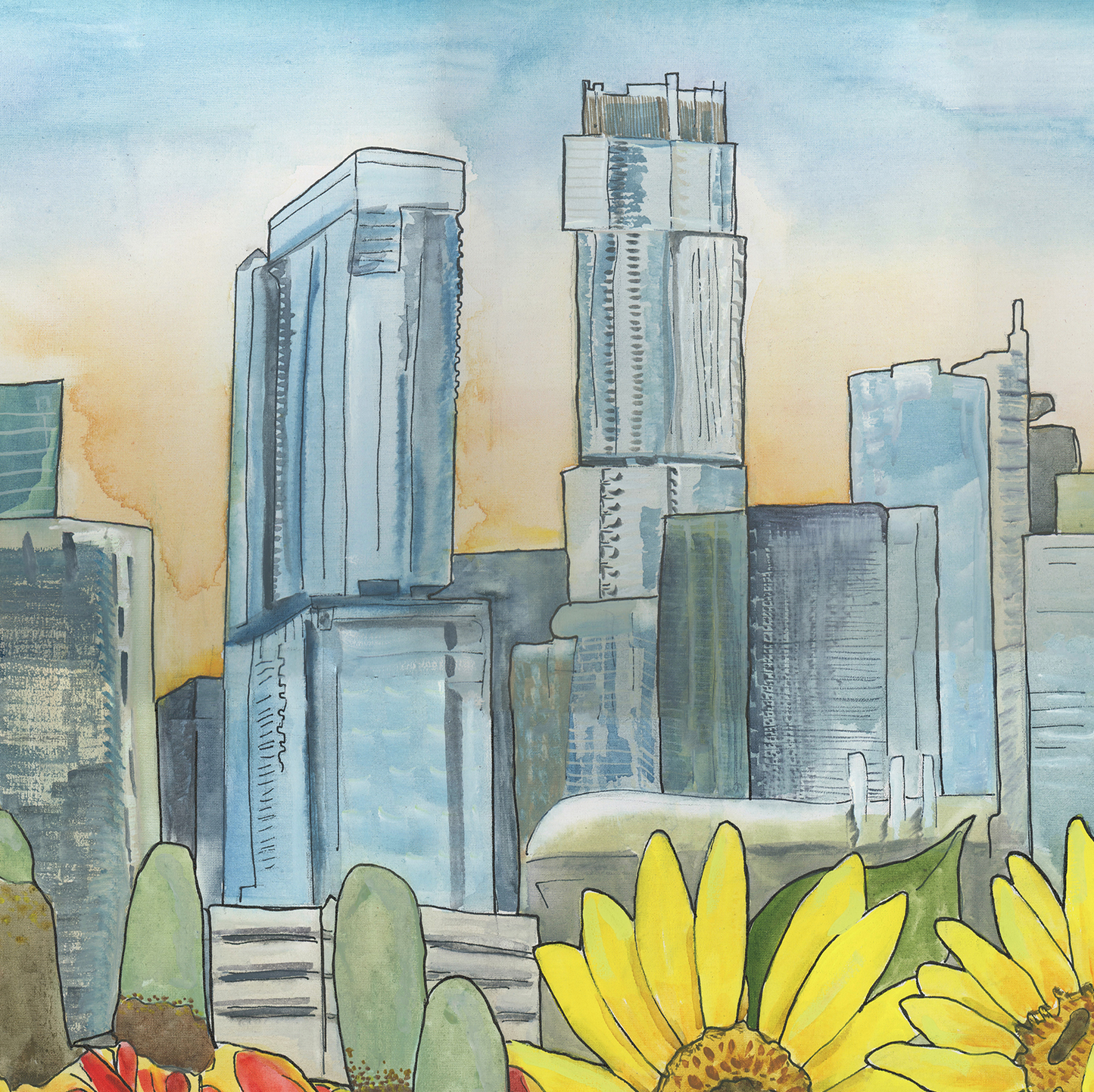 Barton Springs Print