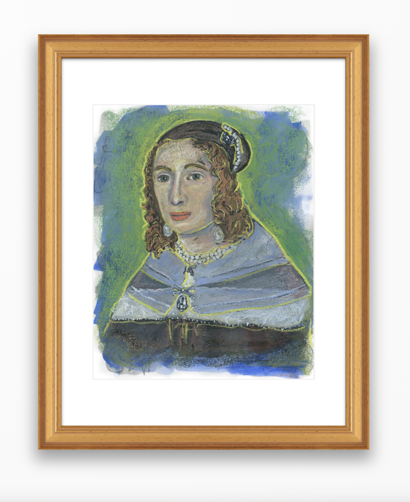 Maria Sibylla Merian Original – Katie Chance Art