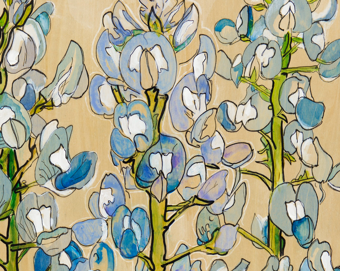 Bluebonnet 1 Floral Print