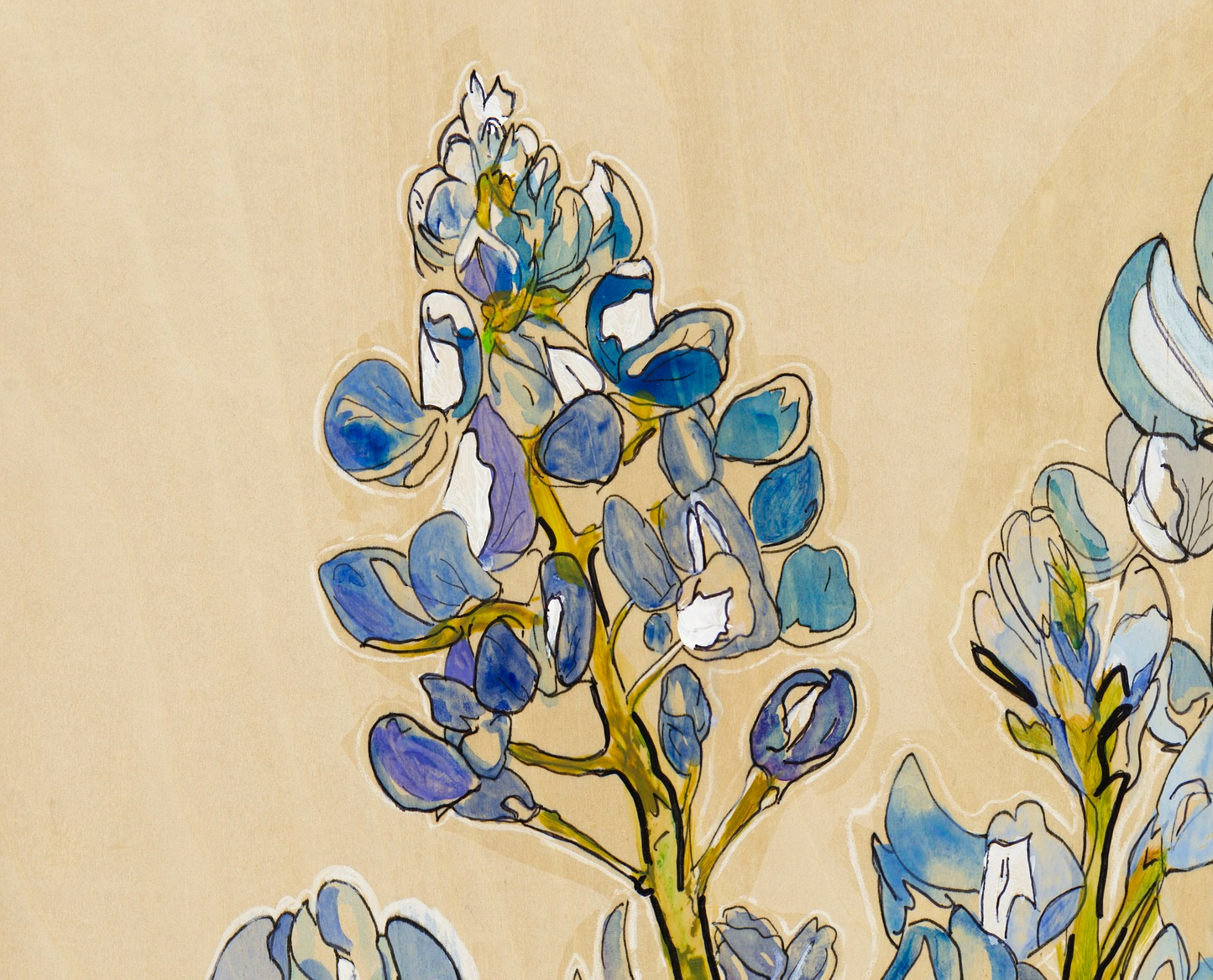 Bluebonnet 1 Floral Print