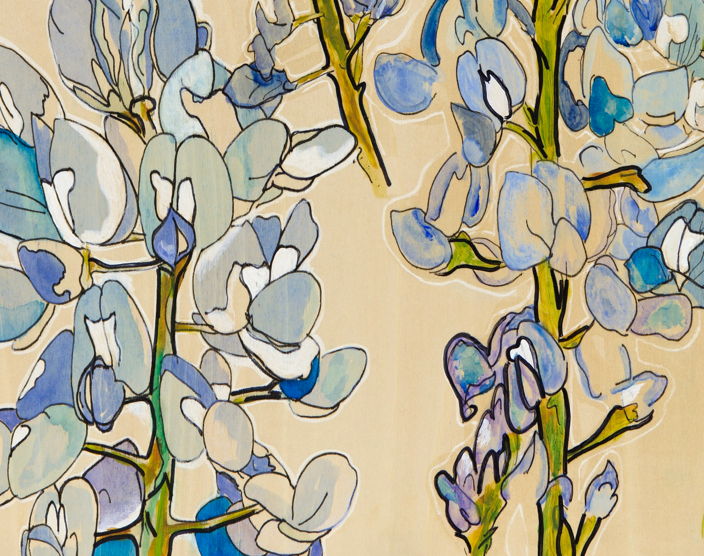 Bluebonnet 1 Floral Print