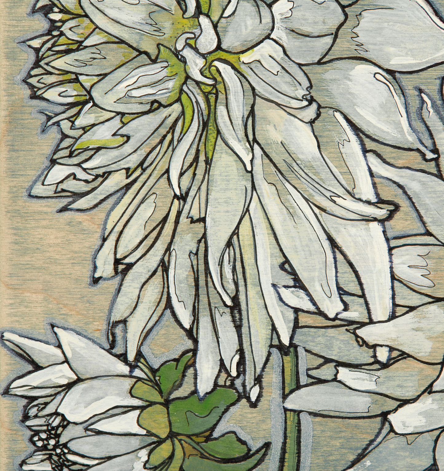 Dahlia Floral Print