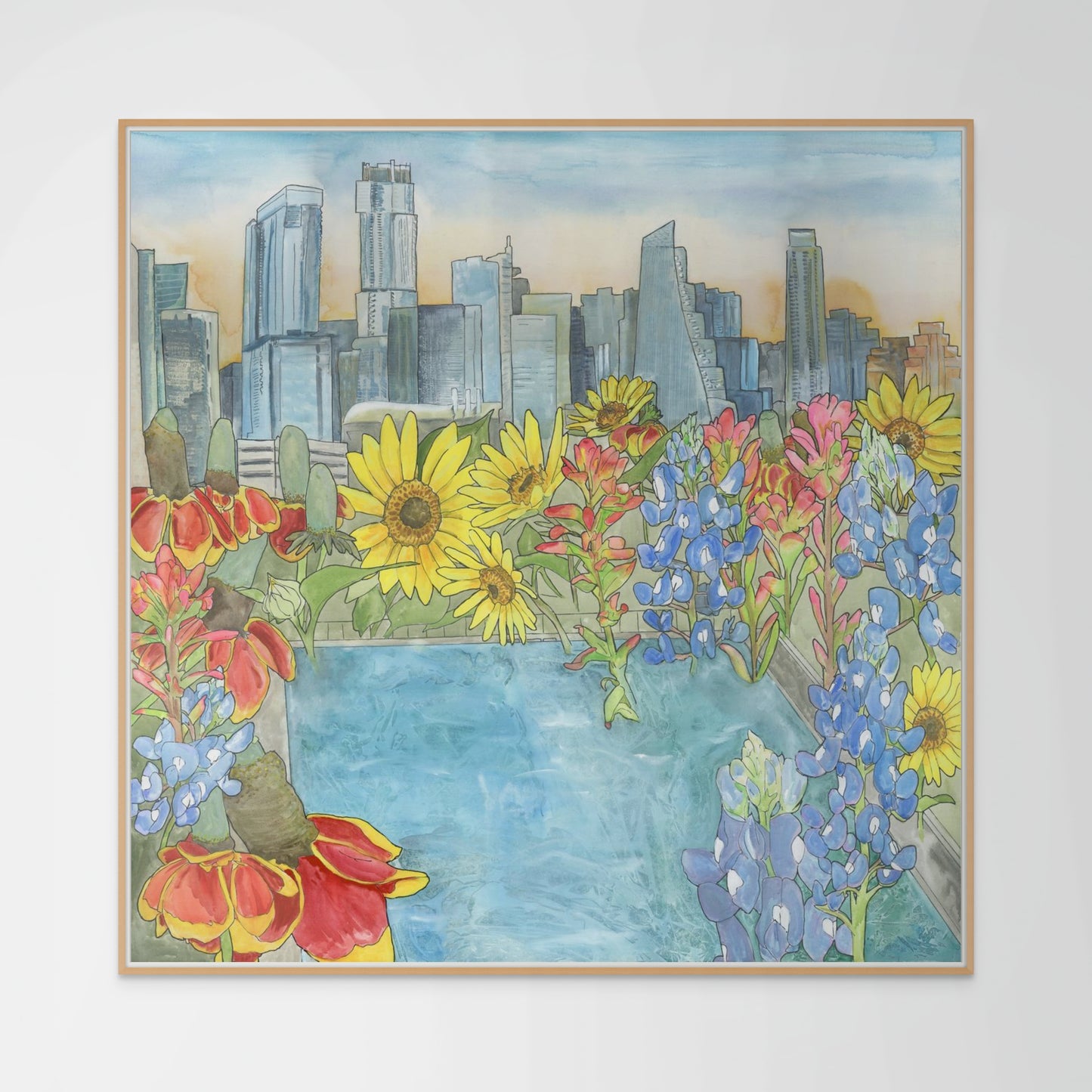 Barton Springs Print