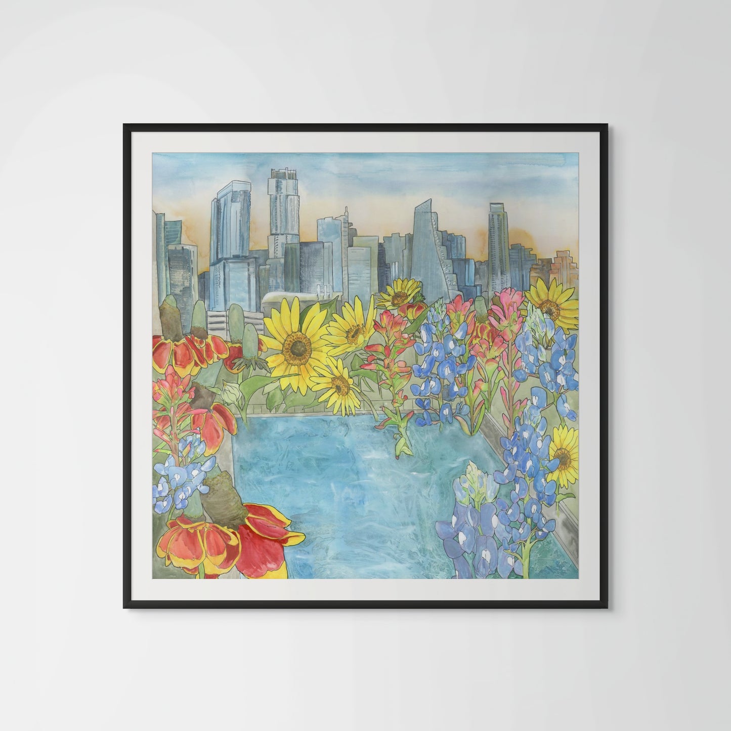 Barton Springs Print
