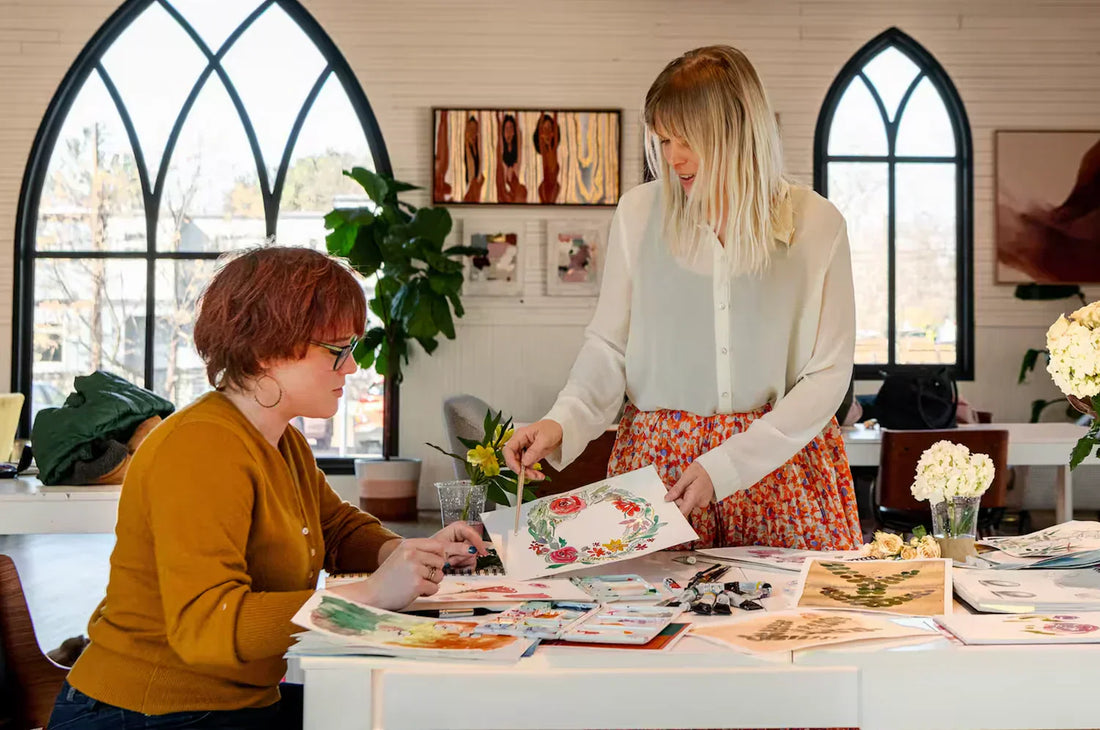 Katie Chance Watercolor Art Instruction Austin, TX