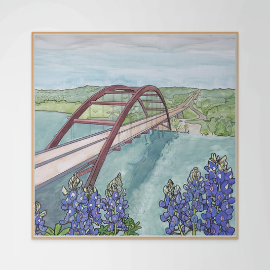 Pennybacker Bridge Print