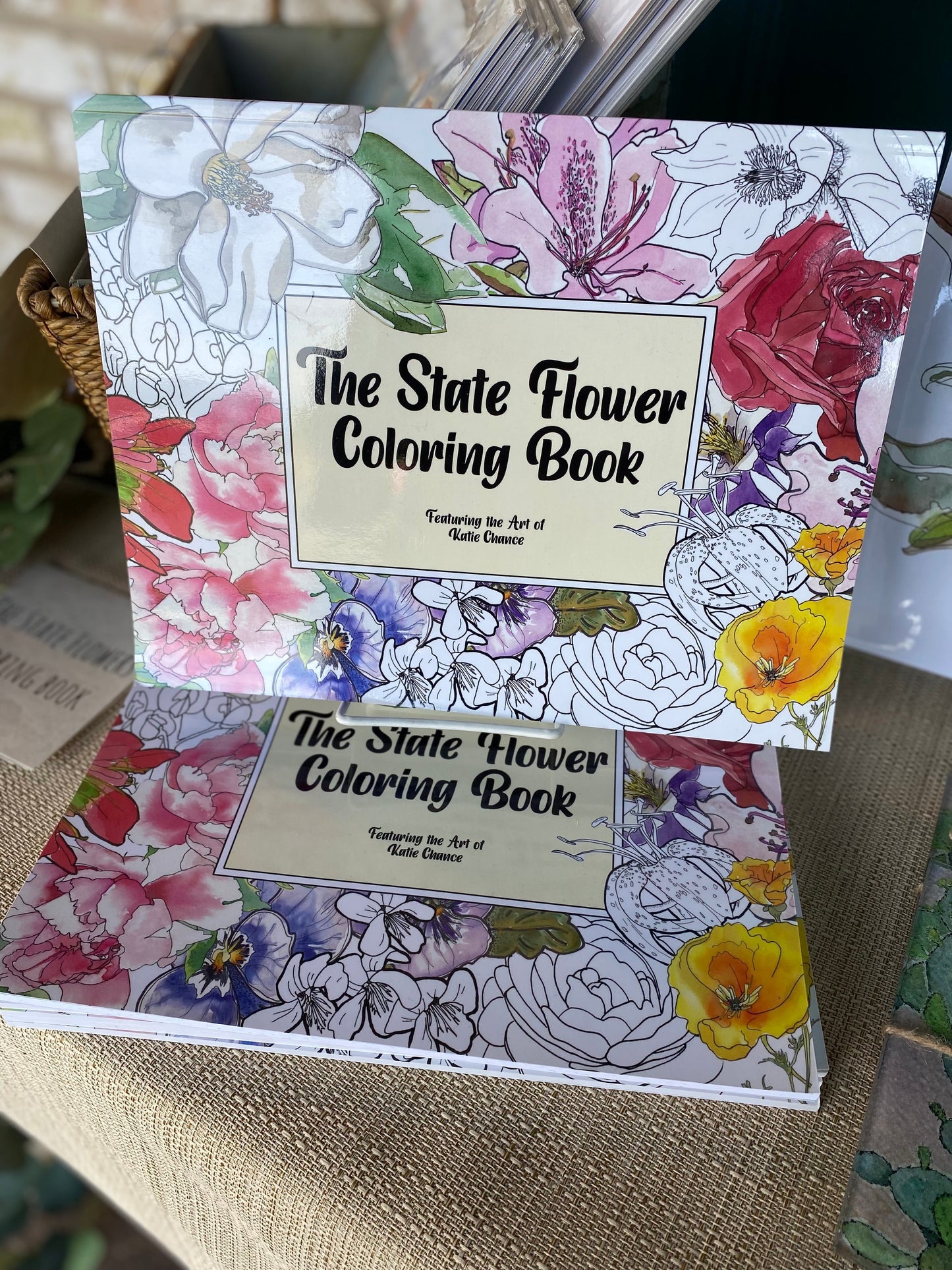 The State Flowers Coloring Book