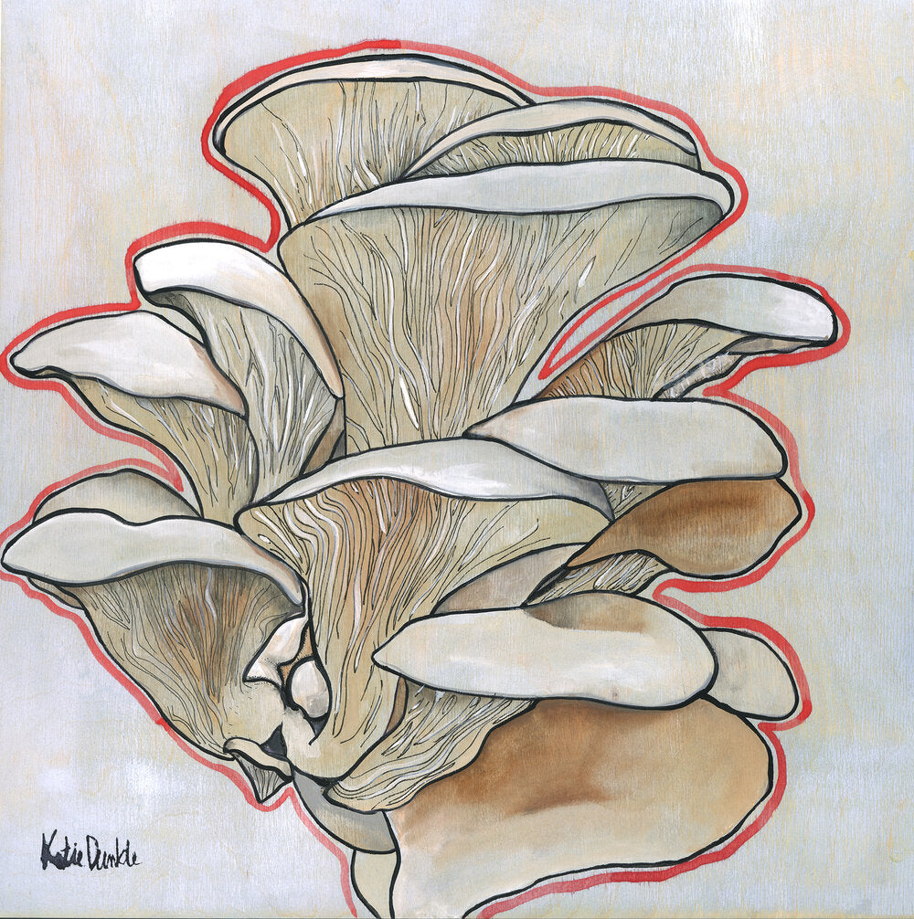 Oyster Mushrooms Print