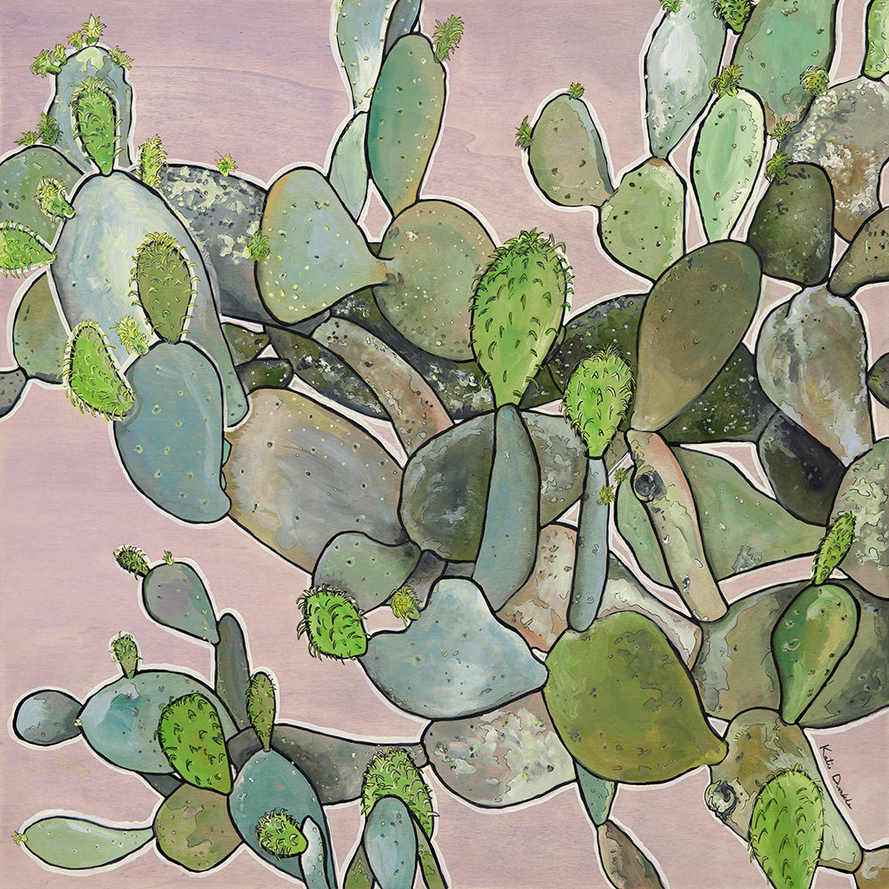 Prickly Pear Cactus Print