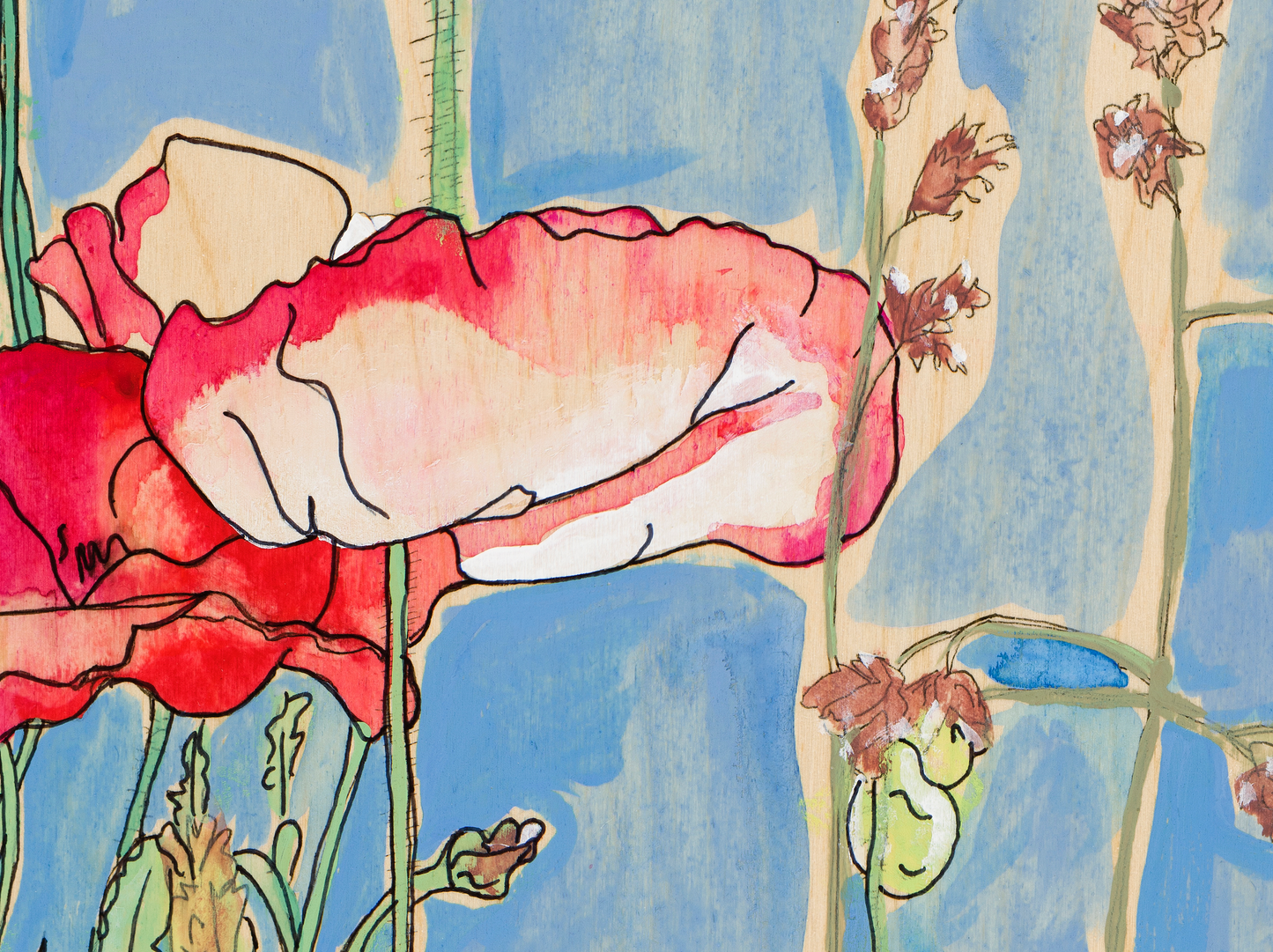 Wild Poppies Print