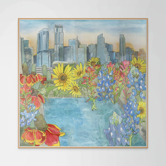 Barton Springs Print