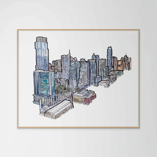 Austin Aerial Skyline