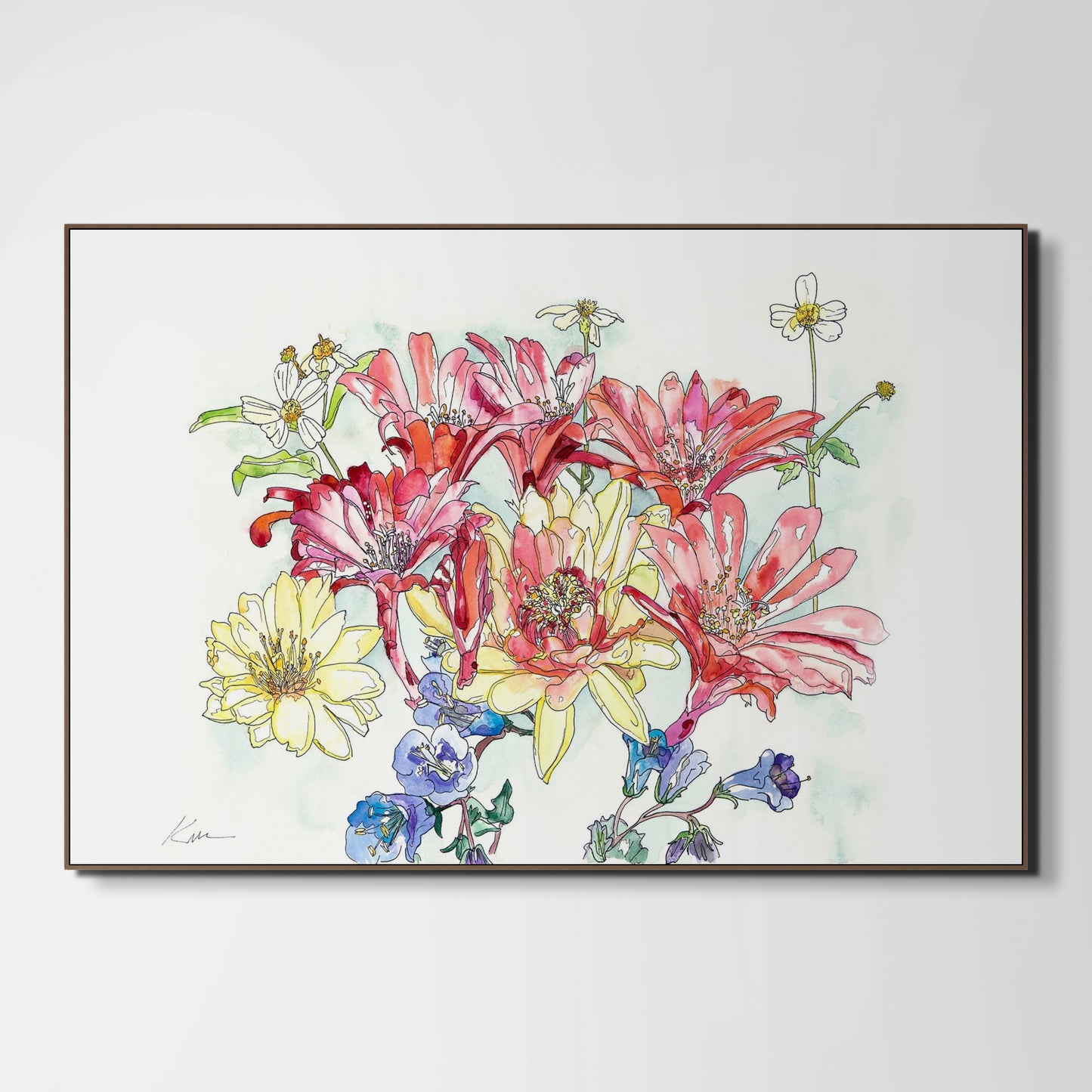 Desert Wildflowers Print